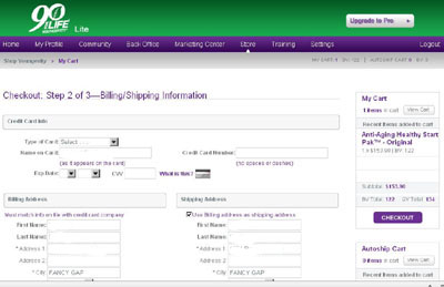 How to Checkout on the Youngevity Website